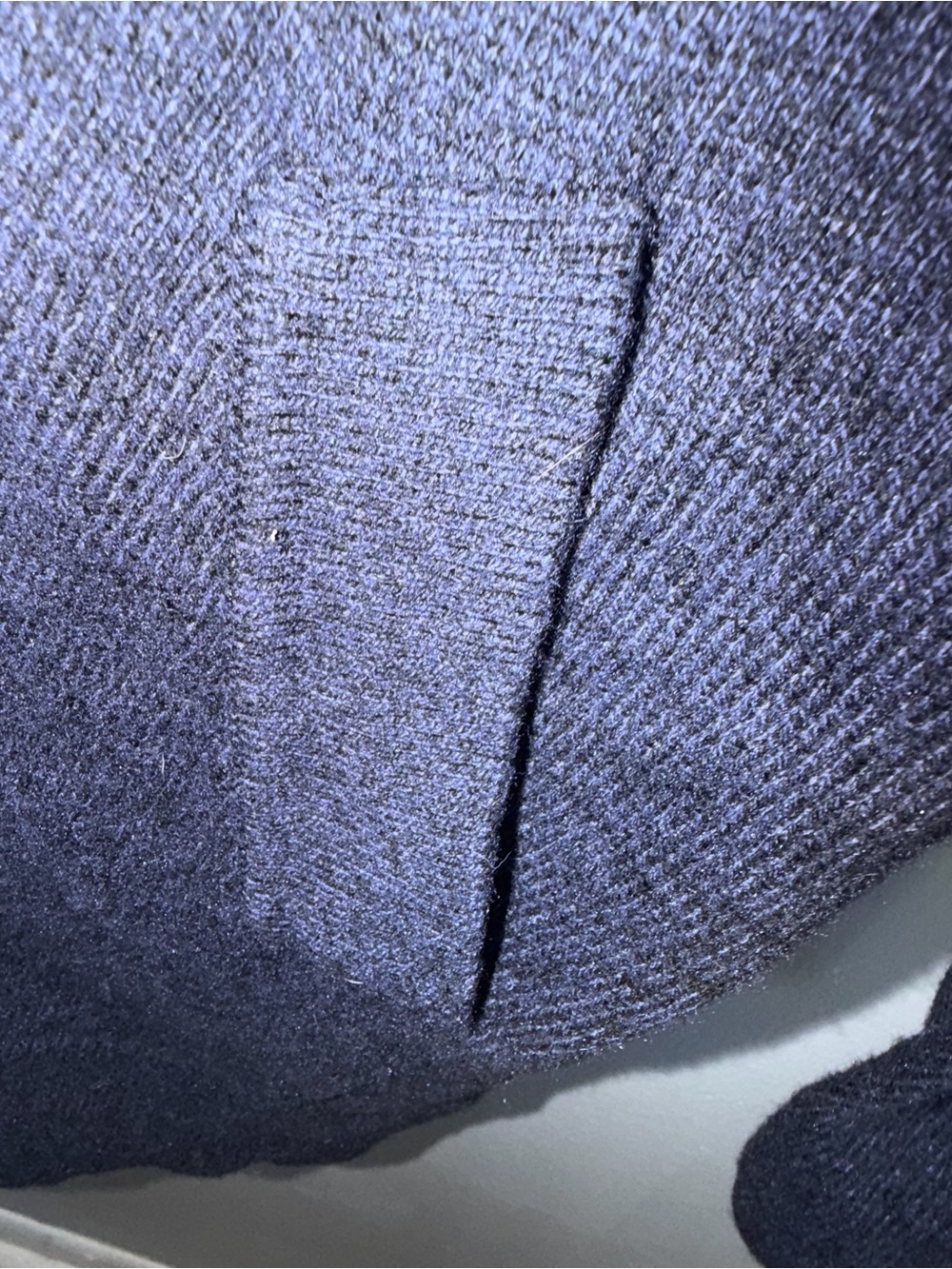 GAP Open-Front Navy Blue Knit Women's Cardigan - Picture 4 of 9